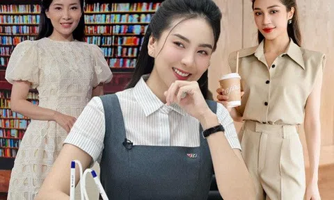 "Hoa khôi VTV" lên đồ đi làm như nữ sinh Nhật Bản, xinh nhất dàn MC thời sự