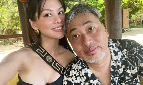 Bùi Lan Hương lần đầu công khai bạn trai râu tóc bạc trắng, là người nổi tiếng trong showbiz Việt