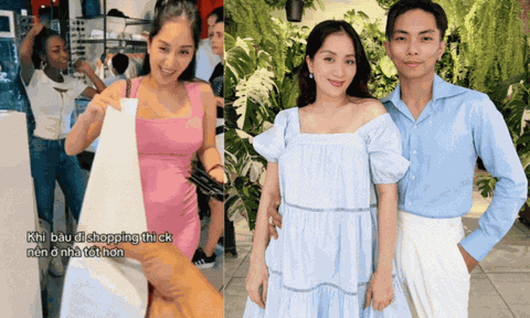Đưa vợ bầu Khánh Thi đi mua sắm, Phan Hiển đòi về nhà khi nhìn thấy hóa đơn