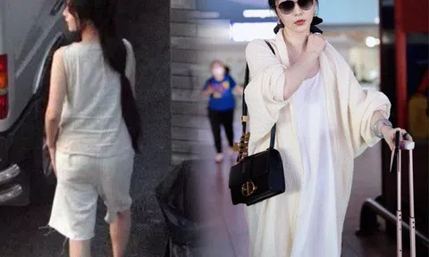 Phạm Băng Băng bị chụp lén trên tàu điện, mặc thùng thình nhưng toát khí chất "quý bà", đeo vòng tay cỡ chục tỷ