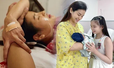 Đau đẻ dữ dội, Phương Trinh Jolie không màng "mặt nạ phấn son", điều dưỡng khen câu "nở mũi"