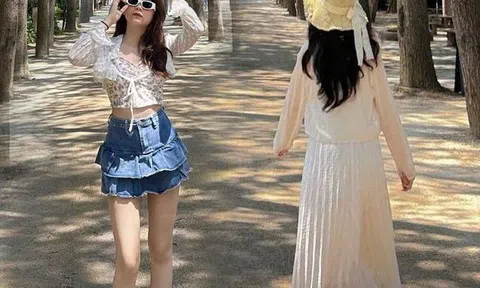 Đi du lịch Hàn Quốc, hai ái nữ nhà Quyền Linh ăn diện "đối đầu" nhau, vẫn đẹp mười phân vẹn mười