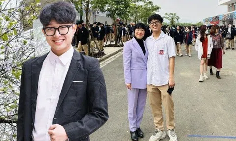 MC Thảo Vân "cay cú" khi con trai Công Lý thi tốt nghiệp báo điểm "toàn 5", vợ trẻ nói thay bậc sinh thành