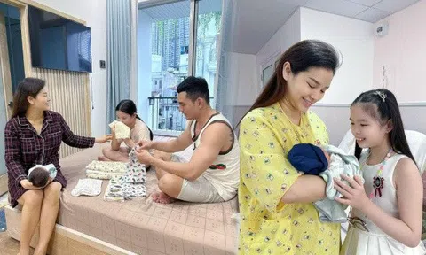 Lý Bình "nổi đóa" khi bị nhắc chuyện coi con riêng của Phương Trinh Jolie như con ruột, liên quan đến quý tử mới sinh
