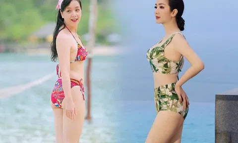 Hội bà ngoại U60 Vbiz vẫn nóng bỏng, thả dáng với bikini hot không kém các em gái đôi mươi