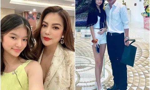 Mỹ nhân Hương Ga U51 làm mẹ đơn thân giàu xinh, con gái càng lớn càng giống bố, hot nhất nhì showbiz Việt