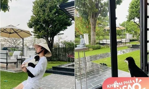 Quốc Trường U40 chưa vợ có biệt thự 45 tỷ đẹp lung linh, chó hàng xóm thi nhau qua giữ nhà hộ không muốn về