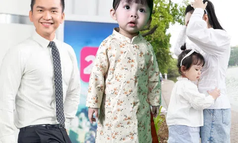 Nam MC có cái tên ấm áp nhất VTV giấu mặt vợ nhưng công khai con gái xinh như thiên thần