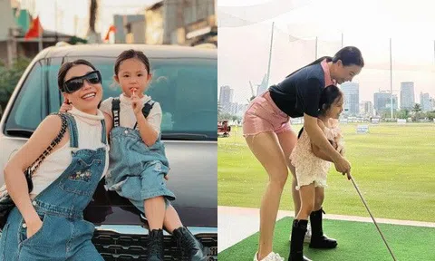 Trà Ngọc Hằng nói về cách hành xử của bạn trai cũ với con gái sau 4 năm, ái nữ chuẩn dáng "người mẫu nhí"