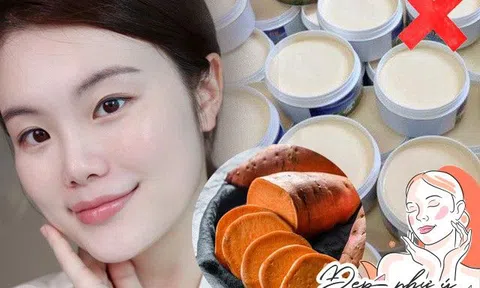 Loại củ chỉ vài nghìn đồng, đem ép lấy nước được món mỹ phẩm dưỡng da trắng hồng, an toàn hơn kem trộn