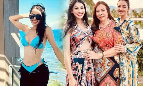 Jennifer Phạm làm mẹ 4 con vẫn giữ dáng không mỡ thừa, em gái Mỹ cũng chẳng thua kém với đáy thắt lưng ong