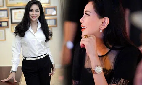 "Bà hoàng hàng hiệu" Việt Nam, U60 diện đầm xuyên thấu, phong thái chuẩn giới thượng lưu
