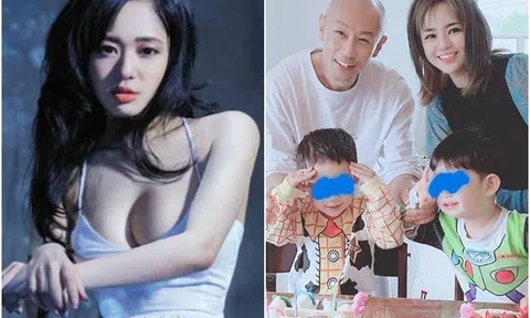 Thánh nữ phim 18+ sinh con 4 năm vẫn giấu kín mặt, hiếm hoi để lộ chồng hói đầu là người rất quen