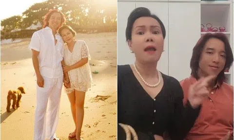 Chồng thứ 2 của Việt Hương có vẻ ngoài lãng tử, tính hài hước: "Được bà vợ hiền lành, nên mới dám có bồ"