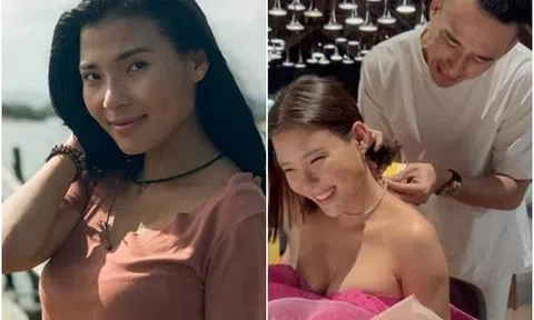 "Gái quê" Thúy Diễm lấy Lương Thế Thành, cuộc sống bỉm sữa sung sướng, đi Mỹ sinh con, ở biệt thự 200m2