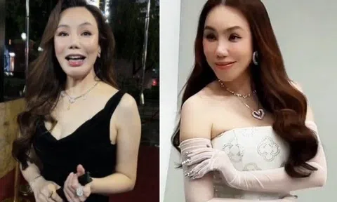 Hồ Quỳnh Hương đẹp bất ngờ tại thảm đỏ, nói người nhà biết chuyện nhan sắc bị chê "biến dạng"