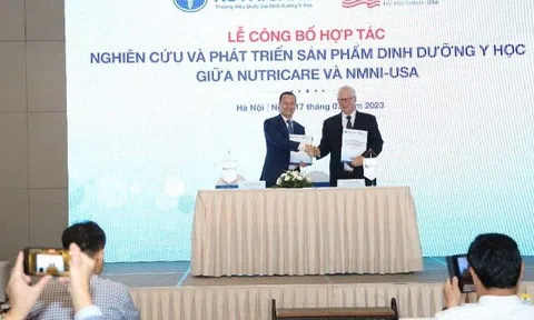 Nutricare hợp tác nghiên cứu và phát triển sản phẩm dinh dưỡng y học