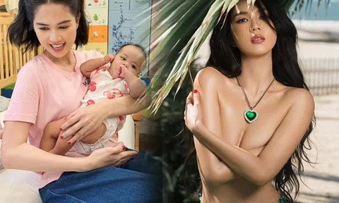 Ngọc Trinh dẹp hết đồ "gái hư", giờ ngoan hiền mặc váy áo kín như ngọc nữ