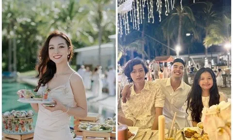 Sao Việt 24h: HH Jennifer Phạm xinh át vía em dâu trong đám cưới, con trai Quang Dũng gây chú ý với đôi mắt buồn