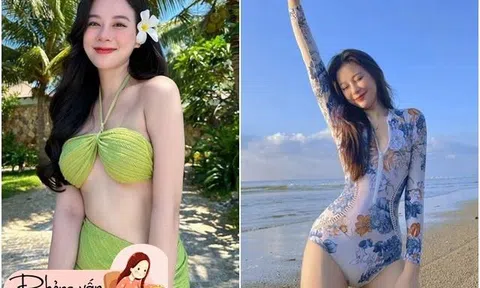 Hotgirl Hà Nội được chàng trai quen qua mạng bay 4000km về Việt Nam cầu hôn, làm đám cưới biển, sinh con xong vẫn đẹp nõn nà