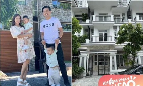 Vợ chồng Dương Khắc Linh tặng lại nhà 113m2 cho bố mẹ: Cơ ngơi mới rộng gấp đôi, nhìn đã thấy hoành tráng