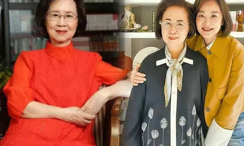 "Mẹ đẻ" của Hoàn Châu Cách Cách Quỳnh Dao U90 vẫn trẻ trung, cách ăn mặc "chuẩn sách giáo khoa"