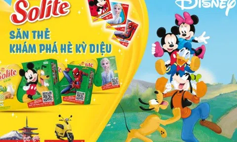 Mondelez Kinh Đô Việt Nam giới thiệu bộ sưu tập bánh Solite phiên bản Disney mới