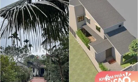 Á hậu nhà nghèo hé lộ ngôi nhà mộc mạc sống hồi nhỏ, giờ thành công xây biệt thự nhà vườn xịn sò