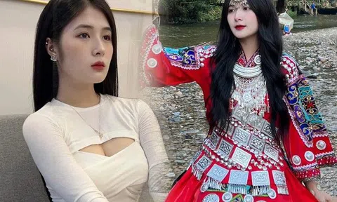 Xuất hiện mỹ nhân vùng cao, mặc đồ truyền thống đẹp như tiên nữ hạ phàm