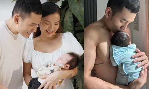 Phương Trinh Jolie khoe cận mặt con trai thứ 2: Mới 1 tháng tuổi nhưng "tóc đen cả đầu", giống Lý Bình như đúc