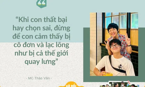 MC Thảo Vân: "Khi con thất bại hay chọn sai, đừng để con cảm thấy cô đơn và lạc lõng như bị cả thế giới quay lưng"