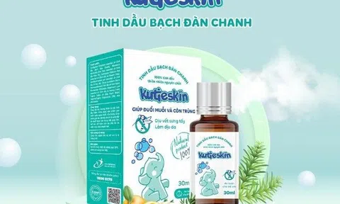 Tinh dầu bạch đàn chanh Kutieskin – trợ thủ đuổi muỗi đắc lực cho bé
