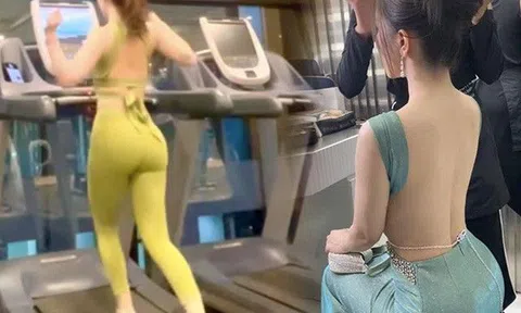 Quỳnh Nga khoe khung xương chậu đẹp lịm người, Thụy Vân hay Lã Thanh Huyền chỉ muốn xỉu