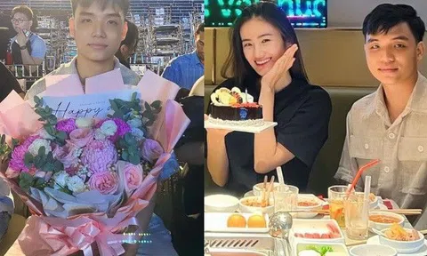 Bạn trai HH Ý Nhi tuyên bố: "Chúng tôi không đơn thuần là tình cảm", nàng hậu bị "soi" sánh đôi cùng người đàn ông lạ