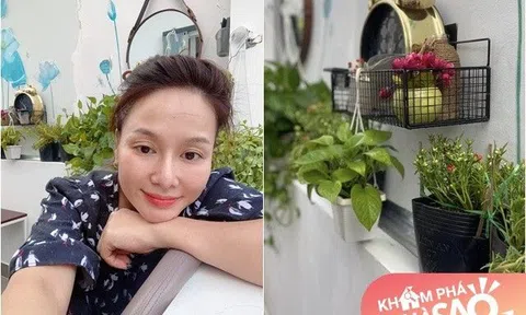 Nhà mới đẹp như quán cà phê của vợ cũ MC Thành Trung, góc nào cũng ngập tràn vượng khí