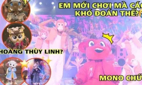 Ca Sĩ Mặt Nạ mùa 2: Trấn Thành - Bích Phương khóc thét vì khó đoán, có Hoàng Thùy Linh và em ruột Sơn Tùng?