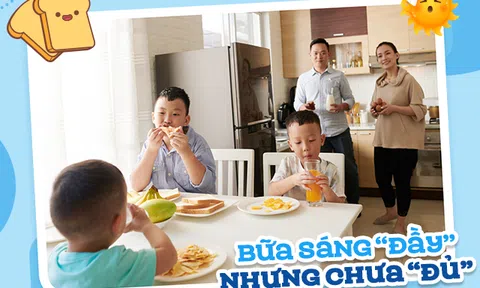 Mẹ 3 con lần đầu phát hiện bữa sáng "đầy" nhưng chưa "đủ"