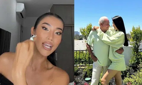 Chân dài Việt yêu tỷ phú Mỹ U80 lên tiếng trước thông tin về nước do bị bạn trai "tác động vật lý" tới bầm mắt