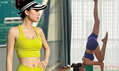 Nữ hoàng sắc đẹp quê Vũng Tàu, thích "trồng chuối" trong dinh thự triệu đô để luôn tươi trẻ