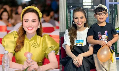 Hoa hậu Diễm Hương lên tiếng trước tin đồn bị gia đình từ mặt khi "cãi lời" bố mẹ tái hôn, sinh con