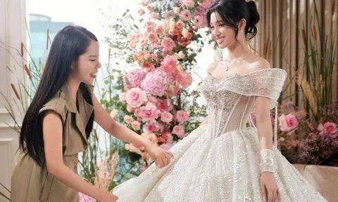 Á hậu Phương Nhi hóa công chúa trong BST của Kim Couture