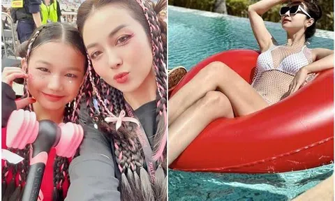 Jennifer Phạm làm mẹ một tay nuôi 4 con nhỏ vẫn đẹp như chị của con gái, chồng đại gia mê chụp ảnh vợ