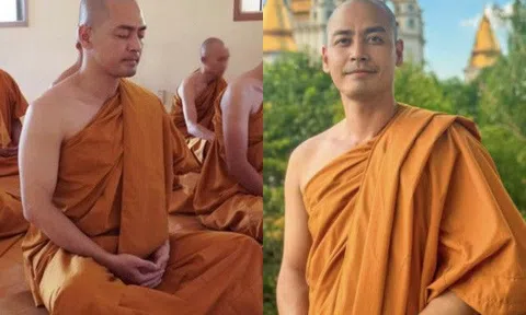 MC Phan Anh khoe đẹp trai nhờ đi tu nhưng bị nói "làm màu" vì xuất gia 9 ngày, con khóc khi thấy bố trọc đầu