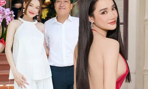 Nhã Phương bầu vượt mặt vẫn đẹp nao lòng, diện kiểu áo "không phòng hộ" gợi cảm đỏ mắt