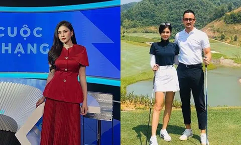 Nữ MC thể thao dáng đẹp nhất nhì VTV sinh con trai giống hệt nam đại gia quen ở sân golf