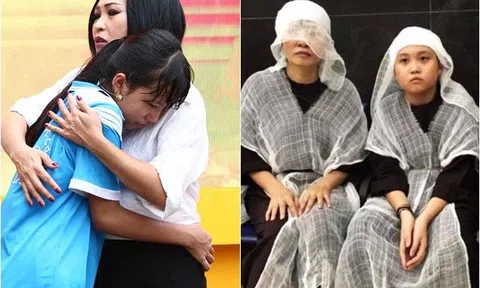 Phương Thanh xót xa bật khóc: "Tôi mồ côi cha từ năm 13 tuổi, con tôi cũng mồ côi cha giống tôi"