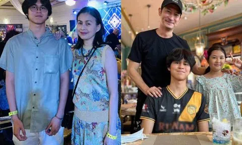 Con trai riêng 17 tuổi giàu có của Huy Khánh hiếm khi gần bố, hé lộ mối quan hệ với em gái "nửa dòng máu"
