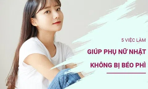 Phụ nữ Nhật ít thể dục thể thao nhưng không bao giờ béo phì nhờ làm 5 việc này khi ăn uống