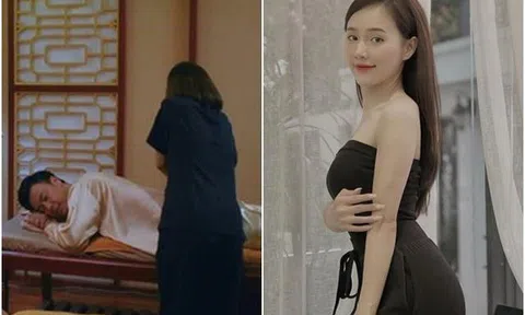 Nữ nhân viên massage xinh đẹp làm MC Tuấn Tú quên cả đón con trong phim VTV, ngoài đời là mẹ đơn thân 9X