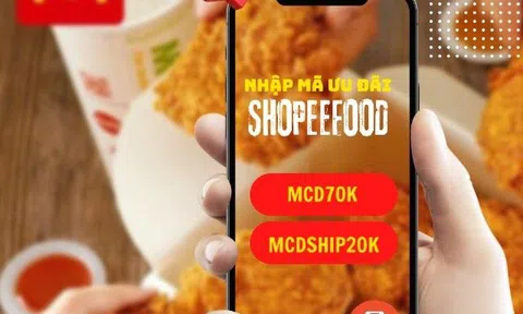 Tin vui cho tín đồ gà rán: McDonald’s chơi lớn với ưu đãi mua 2 tặng 2 chỉ có trên ShopeeFood